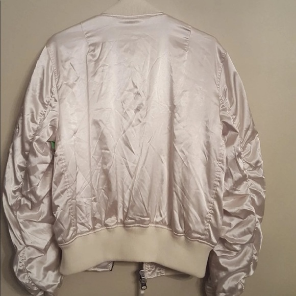 PAC SUN Champagne Bomber Jacket - Picture 3 of 3